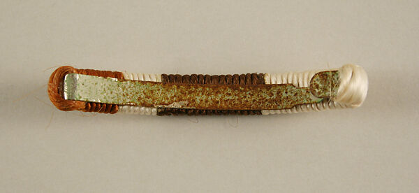 Hairpin, Giorgio di Sant'Angelo (American, born Italy, 1933–1989), synthetic fiber, metal, American