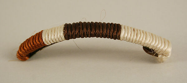 Hairpin, Giorgio di Sant'Angelo (American, born Italy, 1933–1989), synthetic fiber, metal, American