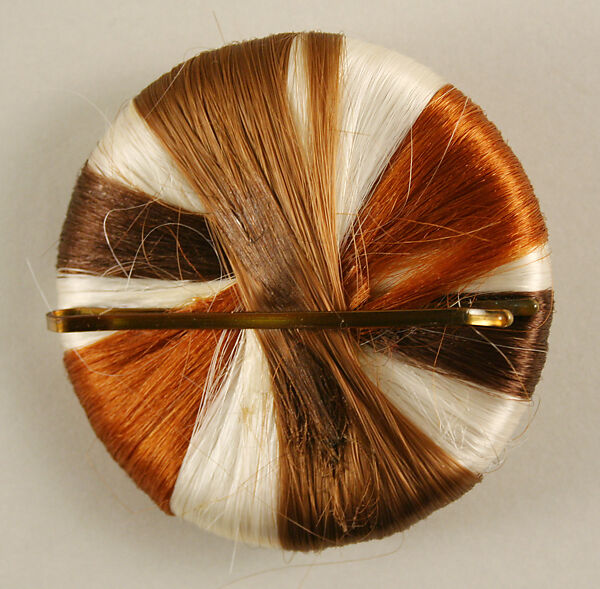 Hairpin, Giorgio di Sant'Angelo (American, born Italy, 1933–1989), synthetic fiber, metal, American
