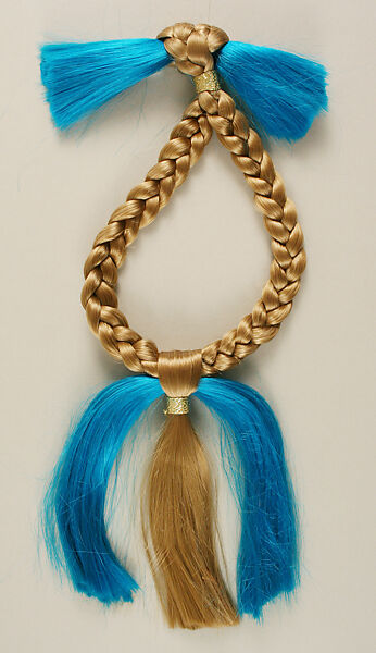 Hairpiece, Giorgio di Sant'Angelo (American, born Italy, 1933–1989), synthetic fiber, American