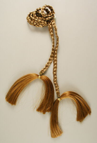 Hairpin, Giorgio di Sant&#39;Angelo (American, born Italy, 1933–1989), synthetic fiber, plastic, American 