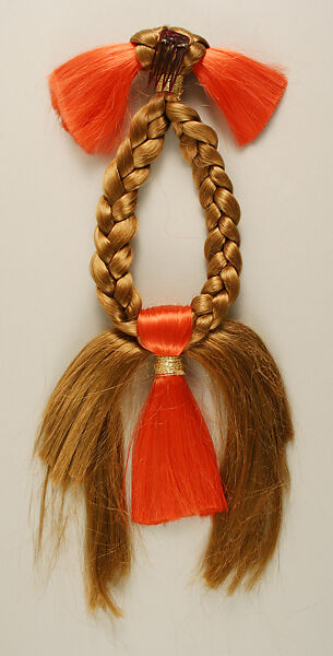 Hairpin, Giorgio di Sant'Angelo (American, born Italy, 1933–1989), synthetic fiber, plastic, American