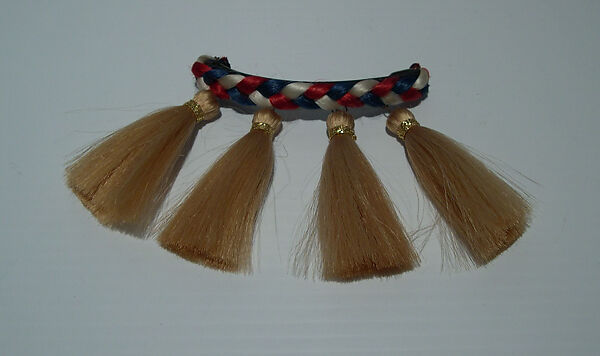 Hairpin, Giorgio di Sant'Angelo (American, born Italy, 1933–1989), synthetic fiber, metal, American