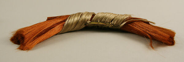 Hairpin, Giorgio di Sant'Angelo (American, born Italy, 1933–1989), synthetic fiber, metal, American