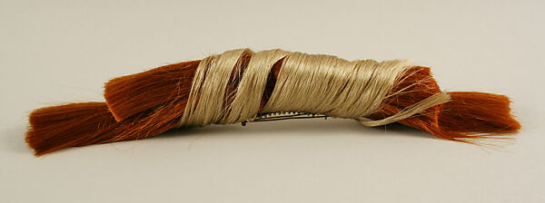Hairpin, Giorgio di Sant'Angelo (American, born Italy, 1933–1989), synthetic fiber, metal, American