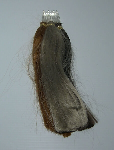 Hairpin, Giorgio di Sant'Angelo (American, born Italy, 1933–1989), synthetic fiber, plastic, metal, American