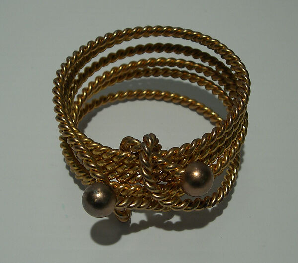 Bracelet, Giorgio di Sant&#39;Angelo (American, born Italy, 1933–1989), metal, American 