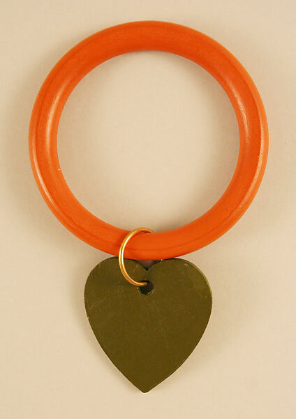 Jewelry set, Giorgio di Sant'Angelo (American, born Italy, 1933–1989), wood, metal, American