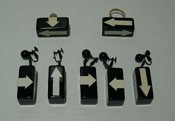 Ring, Giorgio di Sant'Angelo (American, born Italy, 1933–1989), plastic, metal, American