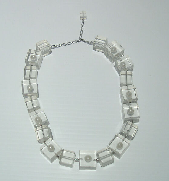 Necklace, Giorgio di Sant&#39;Angelo (American, born Italy, 1933–1989), plastic, metal, American 