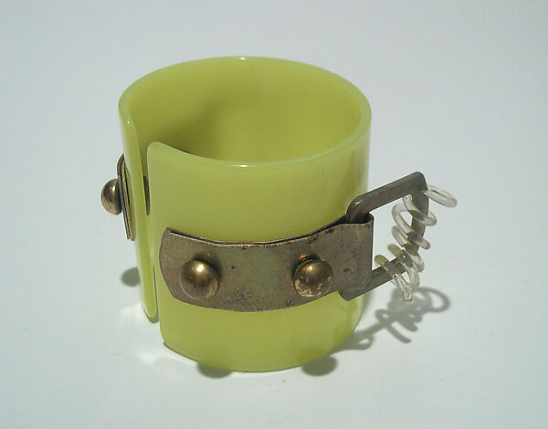 Bracelet, Giorgio di Sant&#39;Angelo (American, born Italy, 1933–1989), plastic, metal, American 