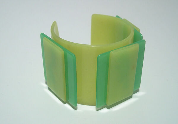 Bracelet, Giorgio di Sant&#39;Angelo (American, born Italy, 1933–1989), plastic, American 