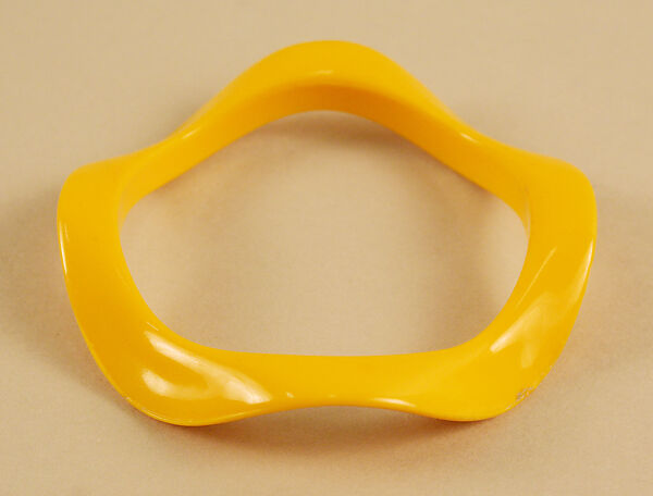 Bracelet, Giorgio di Sant'Angelo (American, born Italy, 1933–1989), plastic, American