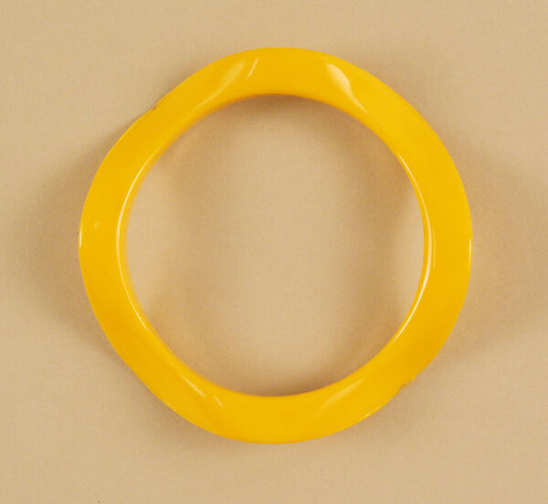 Bracelet, Giorgio di Sant'Angelo (American, born Italy, 1933–1989), plastic, American