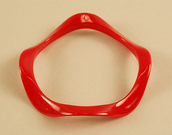 Bracelet, Giorgio di Sant'Angelo (American, born Italy, 1933–1989), plastic, American