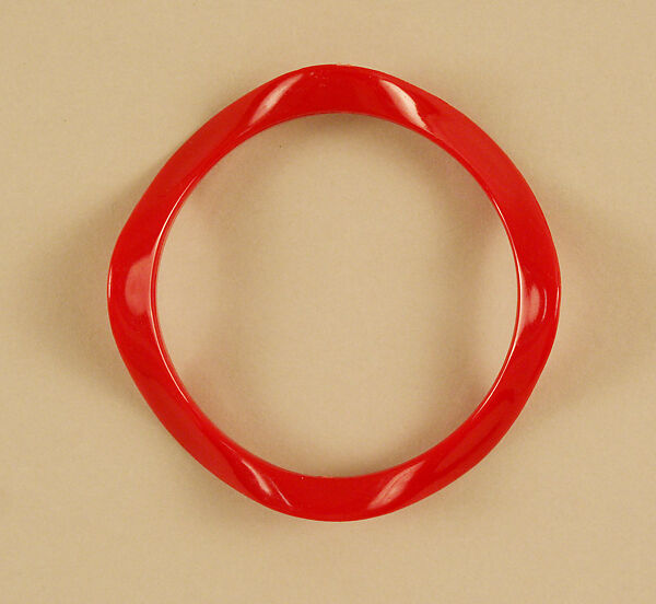 Bracelet, Giorgio di Sant'Angelo (American, born Italy, 1933–1989), plastic, American