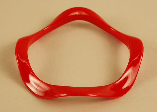 Bracelet, Giorgio di Sant'Angelo (American, born Italy, 1933–1989), plastic, American