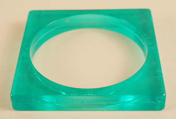 Bracelet, Giorgio di Sant'Angelo (American, born Italy, 1933–1989), plastic, American