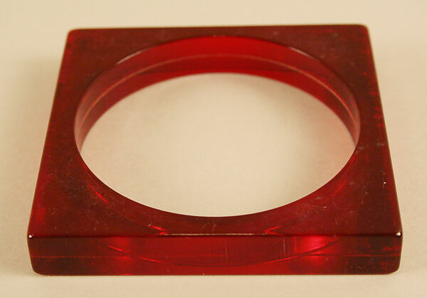 Bracelet, Giorgio di Sant'Angelo (American, born Italy, 1933–1989), plastic, American