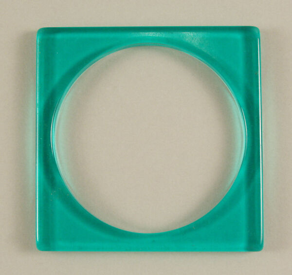 Bracelet, Giorgio di Sant'Angelo (American, born Italy, 1933–1989), plastic, American