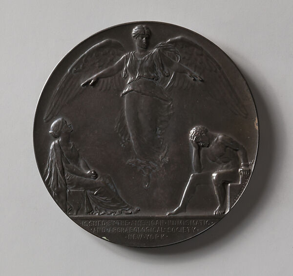 Charities and Correction Medal, Victor David Brenner (American, born Šiauliai, Lithuania (Shavli, Russian Empire) 1871–1924 New York), Silver, American 