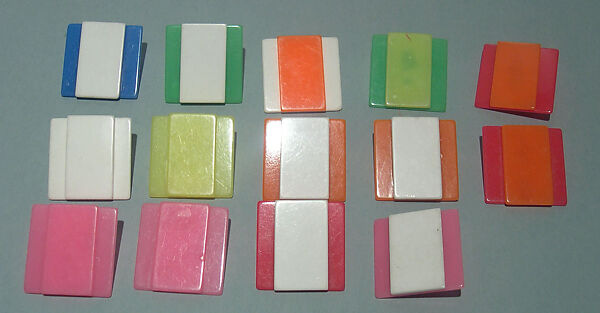 Earrings, Giorgio di Sant'Angelo (American, born Italy, 1933–1989), plastic, metal, American