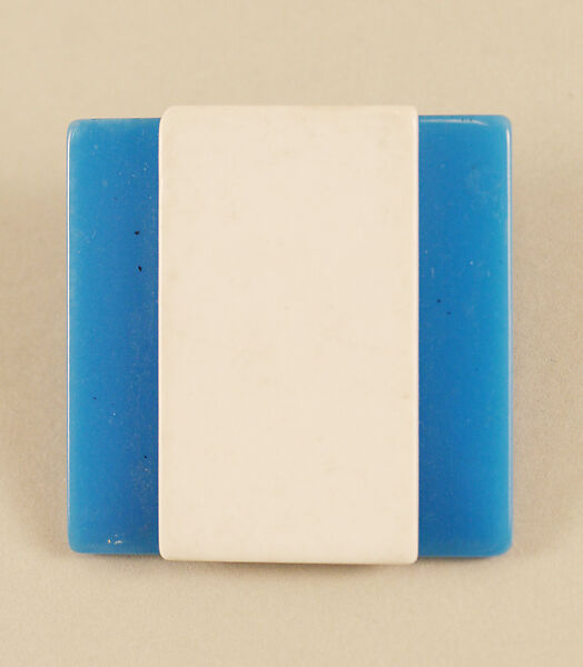 Earrings, Giorgio di Sant&#39;Angelo (American, born Italy, 1933–1989), plastic, metal, American 