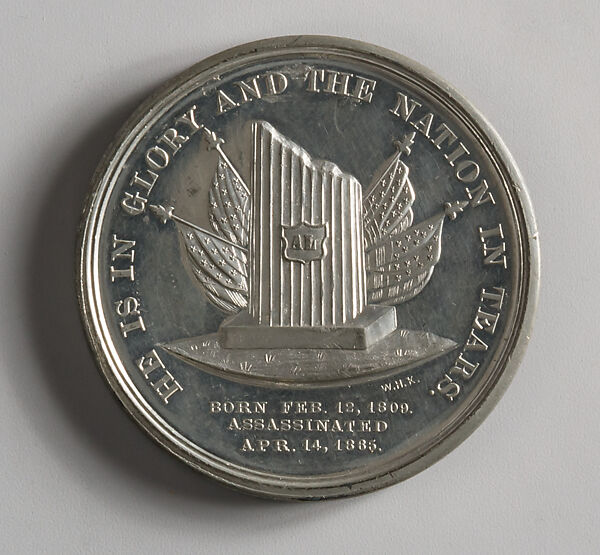 Assassination of President Lincoln, William H. Key (active 1864–92), Silver, American