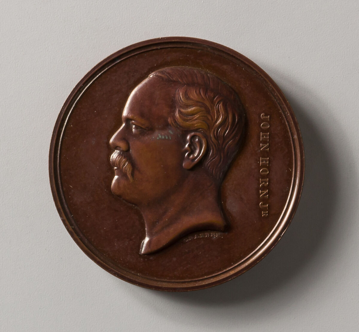 The "John Horn" Medal, Charles E. Barber (1840–1917), Bronze, American