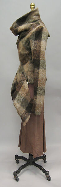 Ensemble, Rick Owens (American, born 1961), wool, synthetic fiber, cotton, American