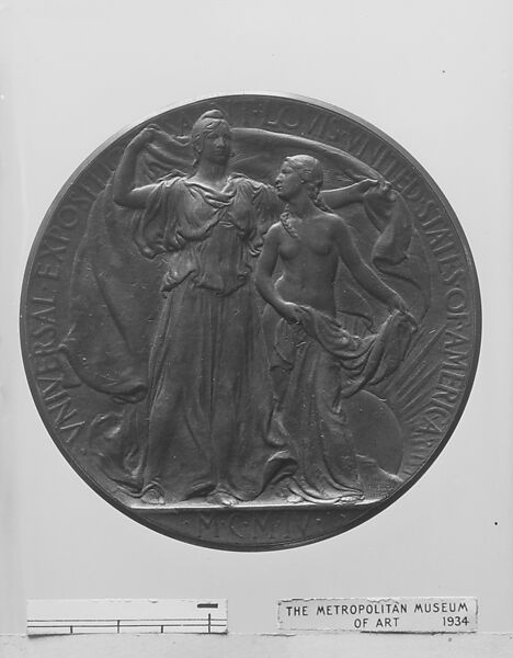The Louisiana Purchase Exposition, Saint Louis, Adolph Alexander Weinman (American (born Germany), Karlsruhe 1870–1952 New York), Bronze, American