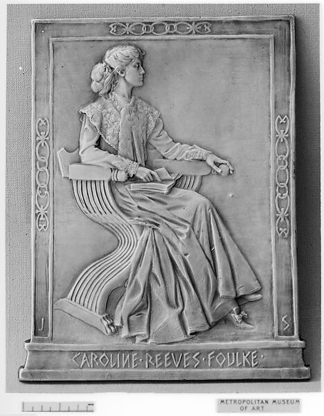 Caroline Reeves Foulke, Janet Scudder (American, Terre Haute, Indiana 1869–1940 Rockport, Massachusetts), Copper, silver, and lead, American