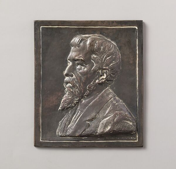 Silas Weir Mitchell (1820–1914), Janet Scudder (American, Terre Haute, Indiana 1869–1940 Rockport, Massachusetts), Copper, silver, and lead, American 