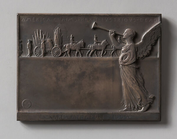 John Paul Jones, Victor David Brenner (American, born Šiauliai, Lithuania (Shavli, Russian Empire) 1871–1924 New York), Silver, American 