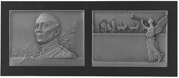 John Paul Jones, Victor David Brenner (American, born Šiauliai, Lithuania (Shavli, Russian Empire) 1871–1924 New York), Bronze, American