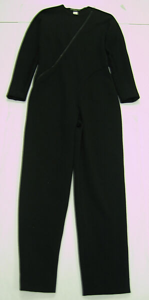 Jumpsuit, Geoffrey Beene (American, Haynesville, Louisiana 1927–2004 New York), wool, American 