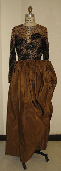 Evening dress, Bill Blass Ltd. (American, founded 1970), silk, American 