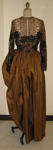 Evening dress, Bill Blass Ltd. (American, founded 1970), silk, American