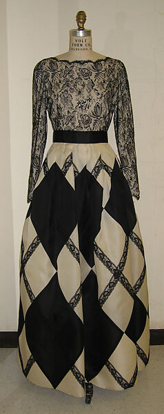 Evening dress, Bill Blass Ltd. (American, founded 1970), synthetic fiber, American 