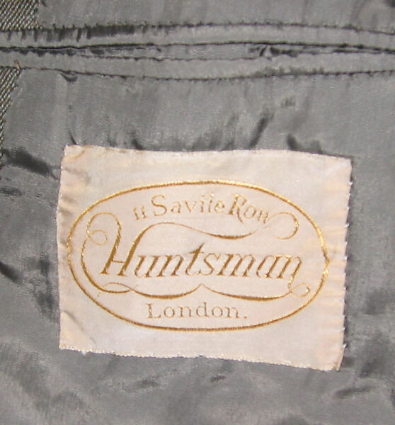 Hunting ensemble, H. Huntsman &amp; Sons (British, founded 1849), wool, leather, British