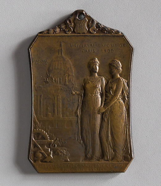 Universal Exposition, Paris, 1900, Victor David Brenner (American, born Šiauliai, Lithuania (Shavli, Russian Empire) 1871–1924 New York), Bronze, American 