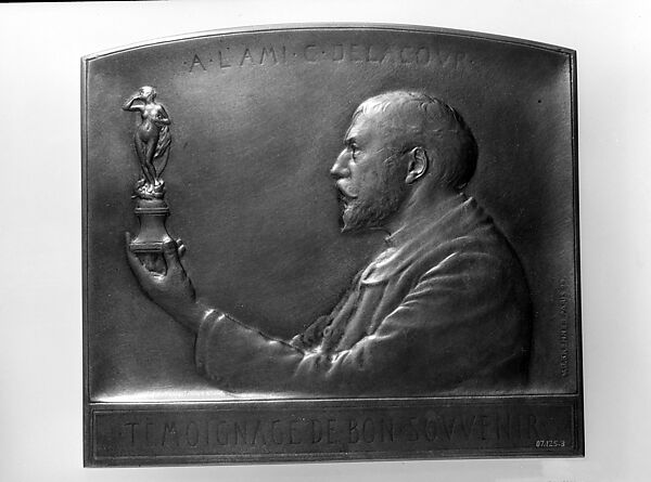 Clovis Delacour, Victor David Brenner (American, born Šiauliai, Lithuania (Shavli, Russian Empire) 1871–1924 New York), Bronze, American