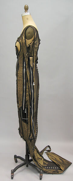 Dress, Jean Paul Gaultier (French, born 1952), synthetic fiber, metal, French
