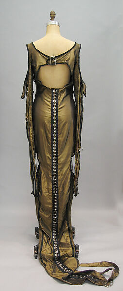 Dress, Jean Paul Gaultier (French, born 1952), synthetic fiber, metal, French