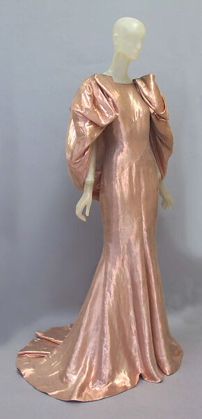 Evening dress, Versace Couture (Italian, founded 1992), silk, metal, Italian 