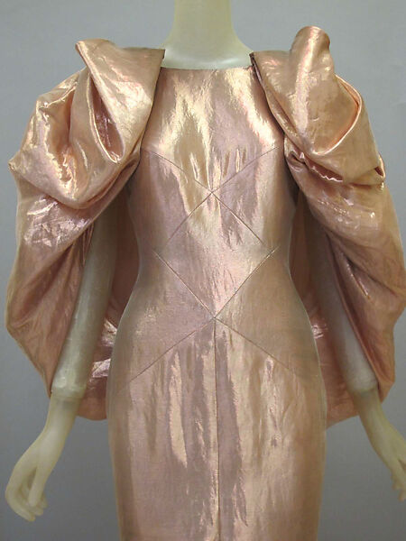 Evening dress, Versace Couture (Italian, founded 1992), silk, metal, Italian
