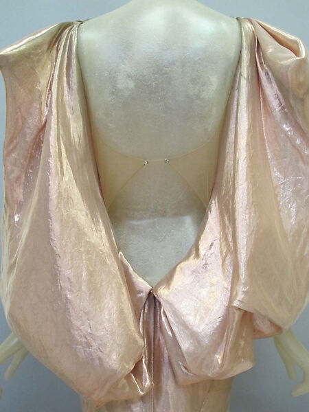 Evening dress, Versace Couture (Italian, founded 1992), silk, metal, Italian
