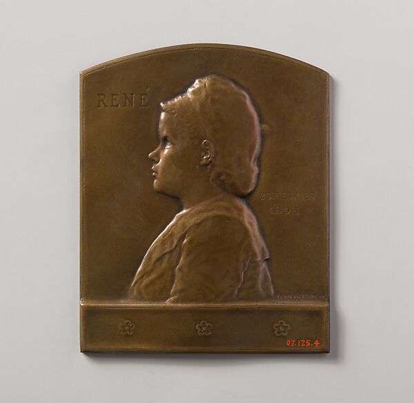 Rene, Victor David Brenner (American, born Šiauliai, Lithuania (Shavli, Russian Empire) 1871–1924 New York), Bronze, American 