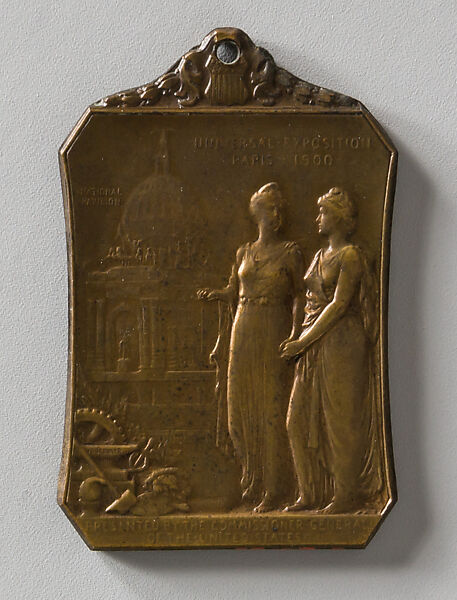 Universal Exposition, Paris, 1900, Victor David Brenner (American, born Šiauliai, Lithuania (Shavli, Russian Empire) 1871–1924 New York), Bronze, American 