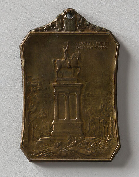Universal Exposition, Paris, 1900, Victor David Brenner (American, born Šiauliai, Lithuania (Shavli, Russian Empire) 1871–1924 New York), Bronze, American